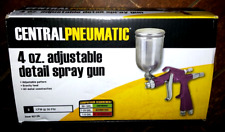Central Pneumatic 4oz. Adjustable Detail Spray Gun -Gravity Feed- Item #92126 picture