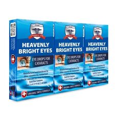 Cataracts Ethos Heavenly Bright Eyes NAC Eye Drops 3 x Boxes 30ml Free Postage picture