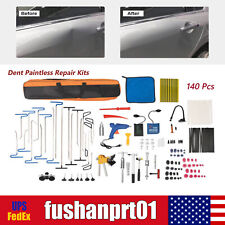 140 Pcs Car Dent Paintless Repair Kits Tools Puller Push Rods Removal Body set picture