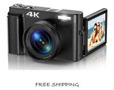 Digital Camera 48MP 60FPS Video WiFi & App Control Photo 16x Zoom VLOG w/ 32G SD picture