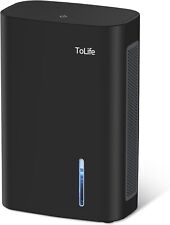 ToLife Portable Dehumidifiers 85 OZ for Home w/Auto Shut Off, Sleep Mode (Black) picture