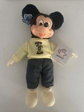 RARE Vintage Applause Trendy 12” Mickey Mouse Plush Figure with Original Tags picture