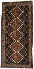 Handmade Tribal Design Vintage 3'6X7'4 Runner Rug Oriental Home Decor Carpet picture