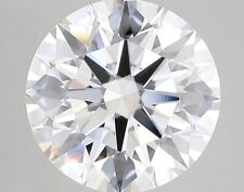 Lab-Created Diamond 5.37 Ct Round G VVS2 Quality Excellent Cut GIA Certified picture