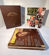 Vintage 1971 & 1972 Screen Greats Magazine’s Volumes 1-9 with Slipcase, VGC picture