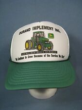 Nice Vintage Durand Implement Inc. John Deere Cobra Snapback Hat Wisconsin picture