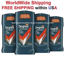 8 Stick Degree Advance Antiperspirant Deodorant Adventure 72-H Sweat/Odor Protec picture