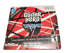 🔴Guitar Hero: Van Halen (Nintendo Wii, 2009) W/Sleeve picture