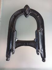 Antique GOTHIC REVIVAL Cast Iron Boot Scraper for Setting in Wall Use.46 x 26cm picture