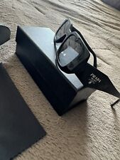 Prada PR17WS 1AB5S049 Unisex Sunglasses 49 mm Black / Dark Grey Lens picture