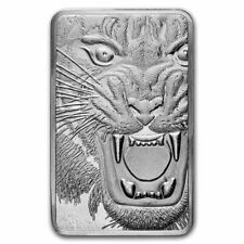 10 oz Silver Bar - MMTC - PAMP Royal Bengal Tiger (w/Assay) picture