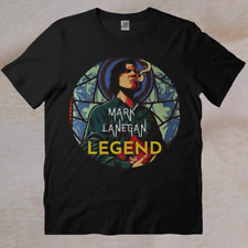 Mark Lanegan Legend Vintage 80s Style Black Full Size Tee Shirt picture