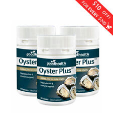 3 Packs Good Health Oyster Plus Added Zinc for male vitality 180 Capsules picture