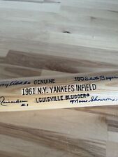 1961 NY Yankees Infield Louisville Slugger Signed By 4 PSA/DNA Certified picture