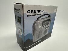 VINTAGE SEALED NEW Grundig FR200 RED Emergency AM FM SW Radio Crank Generator picture