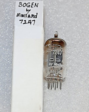 7247 (12DW7) Bogen by Mullard code 682/B5H3 Vacuum Tube, TV-7D Tested - 104%+ picture