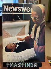 J2 1968 MARTIN LUTHER KING MLK JR FUNERAL April 15 NEWS STAND NEWSWEEK Magazine  picture
