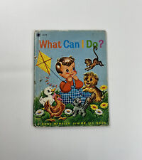 Vintage 1961 What Can I Do Childrens Book Rand McNally Hardcover  picture