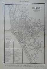 Philippines Manila map 1899 Admiral Dewey Cuba Hudson River NYC walk plans picture