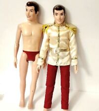 Disney Cinderella Prince Charming, OOAK, Bendable legs Dolls, Set Of #2 Male picture