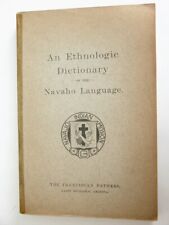 Rare An Ethnologic Dictionary of Navaho Language The Franciscan Fathers 1929 AZ picture