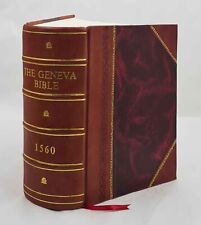 The Geneva Bible 1560 by God [LEATHER BOUND] picture