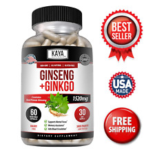 Ginseng + Ginkgo Biloba for Brain Function, Blood Circulation, Anti Inflammation picture