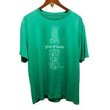 Coca Cola Give It Back Recycle Graphic T-Shirt Men’s Large T19 picture