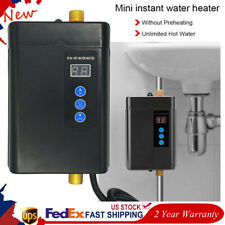 Mini Electric Tankless Water Heater Instant Hot Shower Kitchen Heater 110V 3000W picture