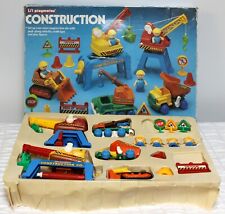 Vtg 1985 Li'l Playmates Construction Set #8095 in Box Play Vehicles Set  picture