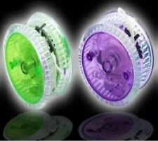 Light Up Yo Yo 2 Pack Bright LED Glowing Fun Classic Toy - Various Colors picture