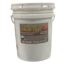 Free Shipping - 10 Lbs Powdered Whole Egg in mylar Bucket Bulk Long Term Storage picture