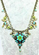 Lovely Necklace By Michal Negrin Blue Crystals Elegant. picture