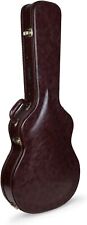 Crossrock Semi-Hollow & Hollowbody 335 Style Electric Guitar Hard Case in Brown picture
