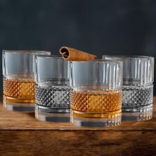 Old Fashioned Vintage Whiskey Glass Set of 4 picture