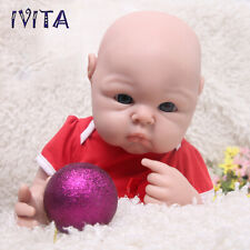 IVITA 19'' Silicone Baby Doll Realistic Reborn Baby Girl Doll Cute Infant picture