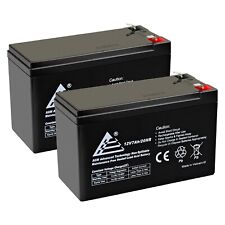 PACK OF 2 12 VOLT 7 AH BATTERY FOR MIGHTY MULE NP7-12 12V 7.0Ah picture