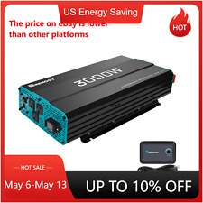 Renogy 3000W Pure Sine Wave Inverter 12V DC to 120V AC Converter for Home, RV picture