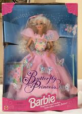 VINTAGE BARBIE 1994 BUTTERFLY PRINCESS BARBIE DOLL  WITH MAGIC WAND- NRFB picture
