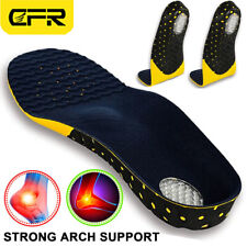 Pair Orthotic Shoe Insoles Inserts Flat Feet High Arch Support Plantar Fasciitis picture