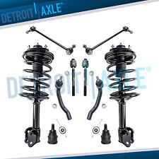 AWD Front Struts w/ Coil Spring Ball Joints Tie Rods for Honda Pilot Acura MDX picture