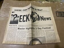 Vintage March 1972 Eckankar Eckist ECK WORLD NEWS Religious Cult Newspaper RARE picture