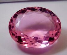Large Beautiful Pink Kunzite Afghanistan 90.00 Ct. Oval Cut Facet Loose Gemstone picture
