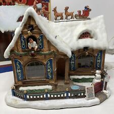 Lemax Twas The Night Sights and Sounds Christmas Village House 55922 Repaired picture