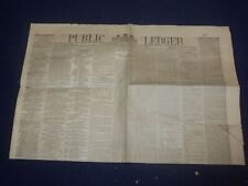 1876 MAY 11 PHILADELPHIA PUBLIC LEDGER NEWSPAPER- CENTENNIAL OPENING DAY-NP 5065 picture