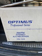 ** Optimus STAV-3300 A/V Stereo Receiver Pro Series New # 31-3024 picture