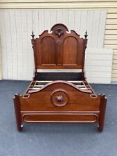 64924  Antique Victorian Walnut Full Size Bed picture