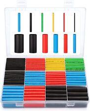 560Pcs HEAT SHRINK TUBING Insulation Shrinkable Tube 2:1 Wire Cable Sleeve W BOX picture