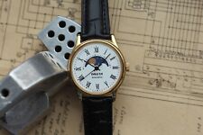 Moon calendar, Raketa Soviet watch, quartz vintage watch, USSR watch picture