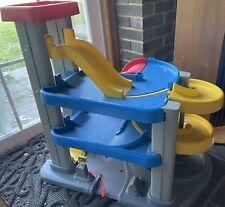 Fisher Price Big Action 4-Story Parking Garage w/ Elevator and Ramp Vintage 1995 picture